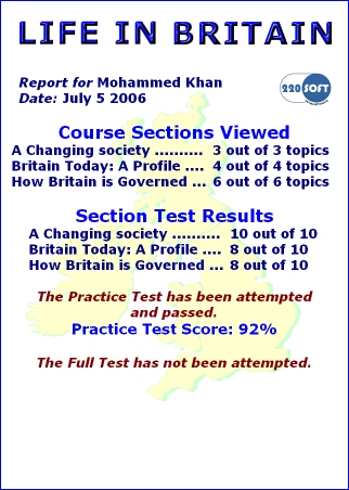 Click to view another certificate